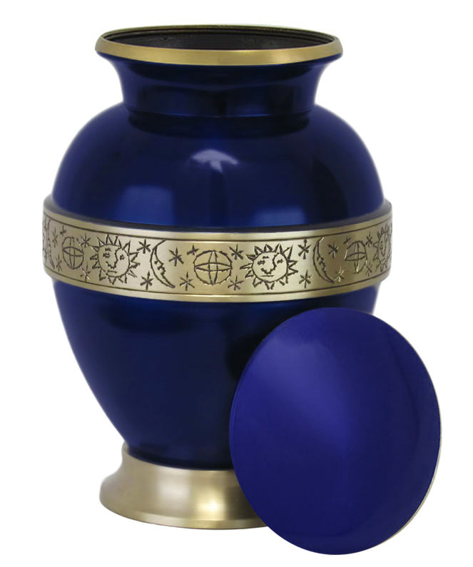 Cosmos Brass Youth or Medium Urn