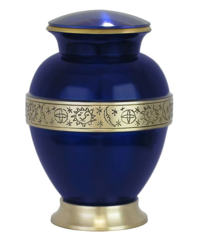 Cosmos Brass Youth or Medium Urn