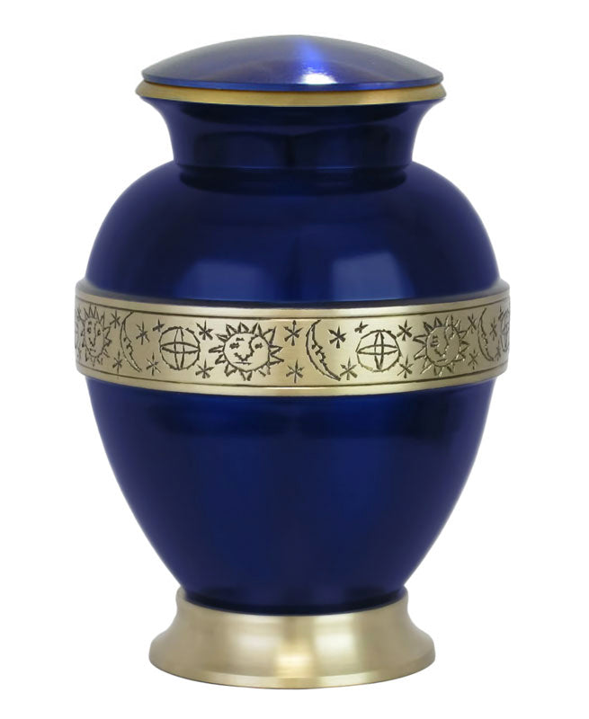 Cosmos Brass Youth or Medium Urn