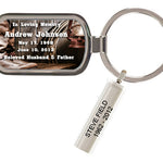 Customized Cowboy Boots & Lantern Keychain Keepsake