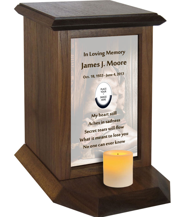 Cowboy Tears Poem Urn