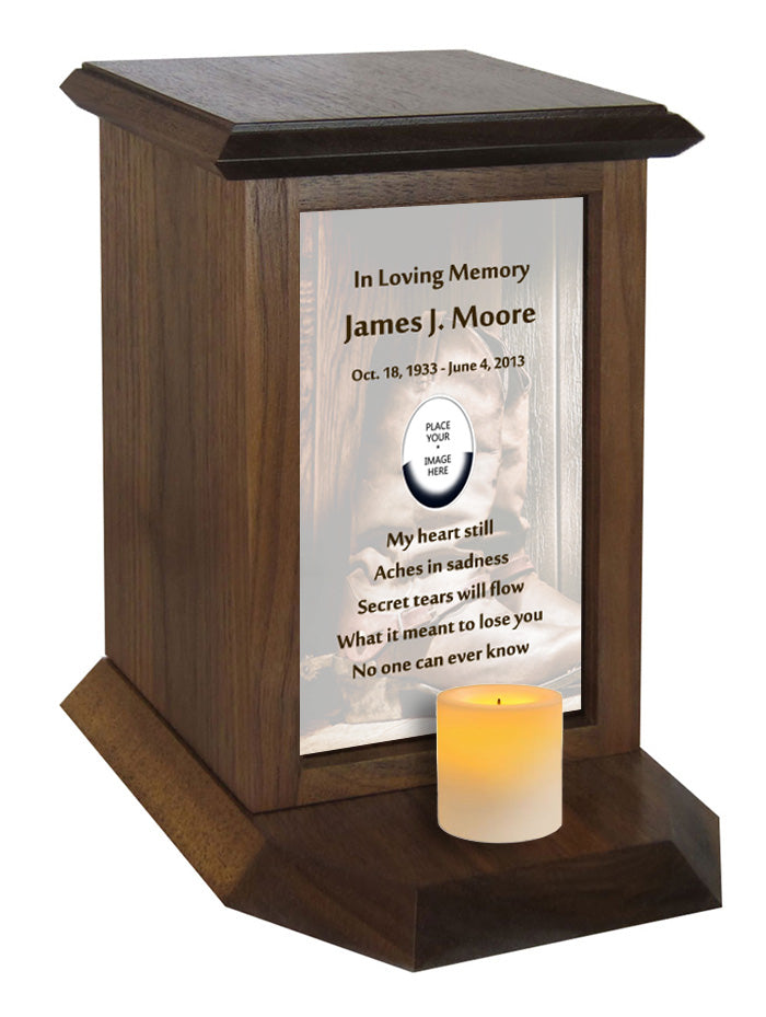 Cowboy Tears Poem Urn