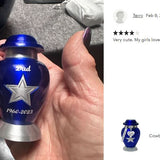 Texas Star Mini Urn - Love Charms® Option