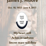 Cowbo ySecret Tears Poem Urn and Picture
