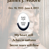 Cowbo ySecret Tears Poem Urn and Picture
