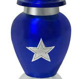 Texas Star Cowboy or Cowgirl Hat Mini Urn - Love Charms® Option
