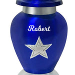 Texas Star Cowboy or Cowgirl Hat Mini Urn - Love Charms® Option