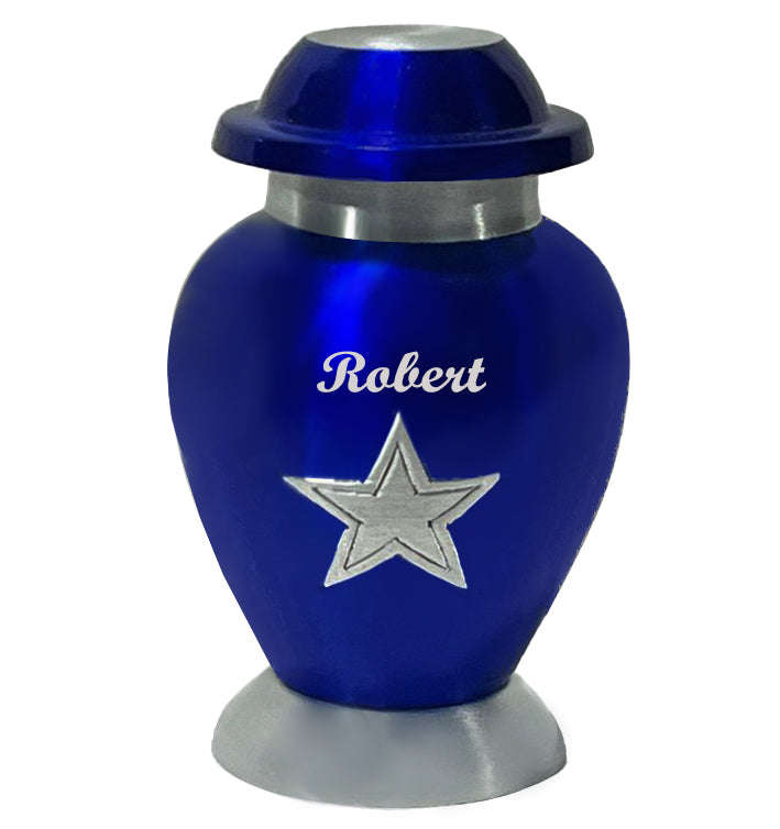 Texas Star Mini Urn - Love Charms® Option