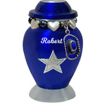 Texas Star Cowboy or Cowgirl Hat Mini Urn - Love Charms® Option