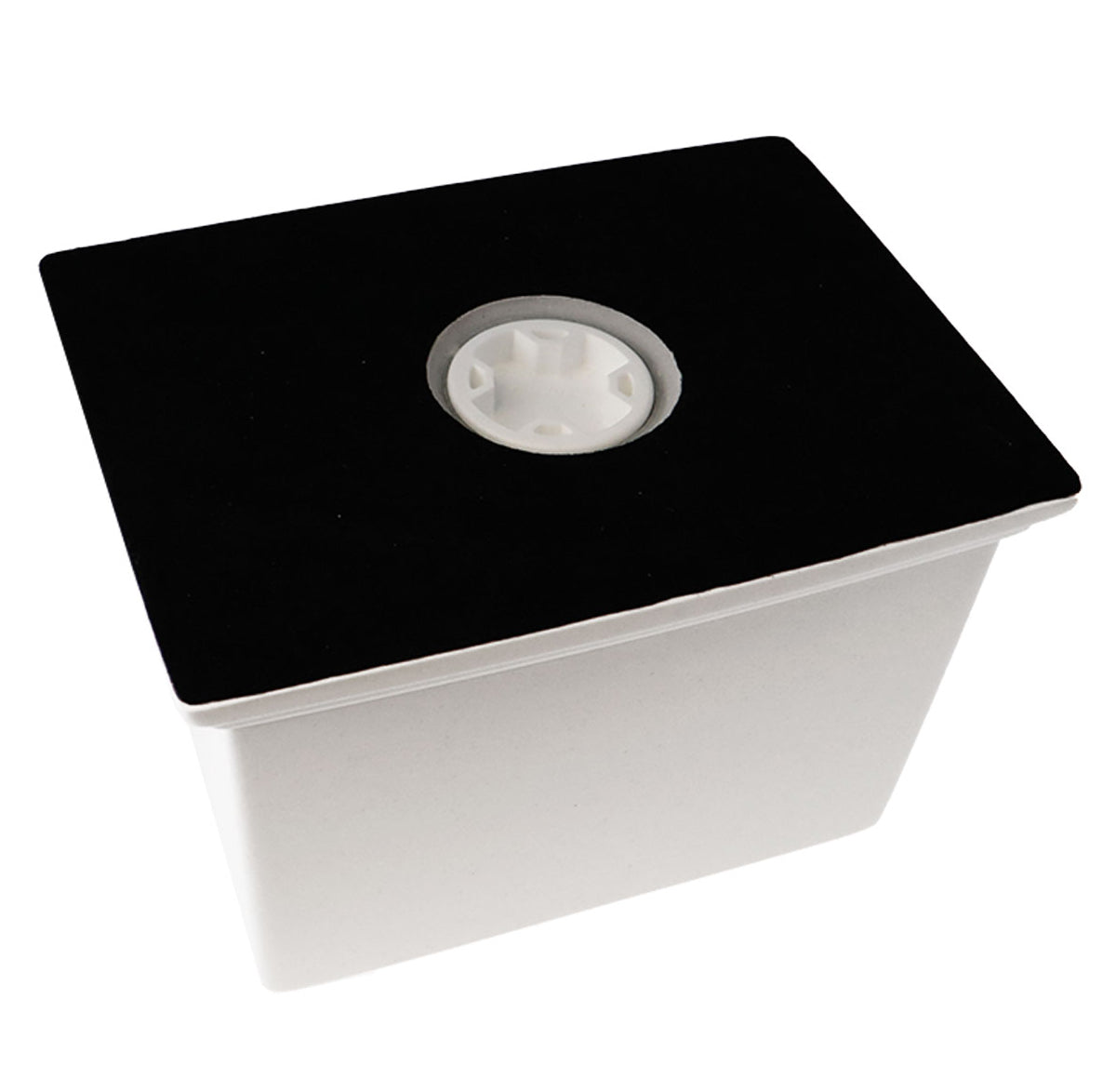 3D Heart Crystal Cream Granite Large Adult Cremation Urn