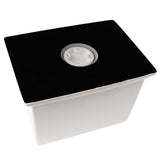 3D Heart Crystal Cream Granite Large Adult Cremation Urn