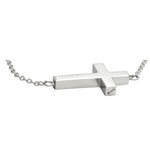 Cross Chain Stainless Ash Urn