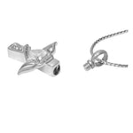 Forever In My Heart Cross Cremation Jewelry Urn - Love Charms® Option