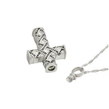Monarch Cross Ash Pendant Urn