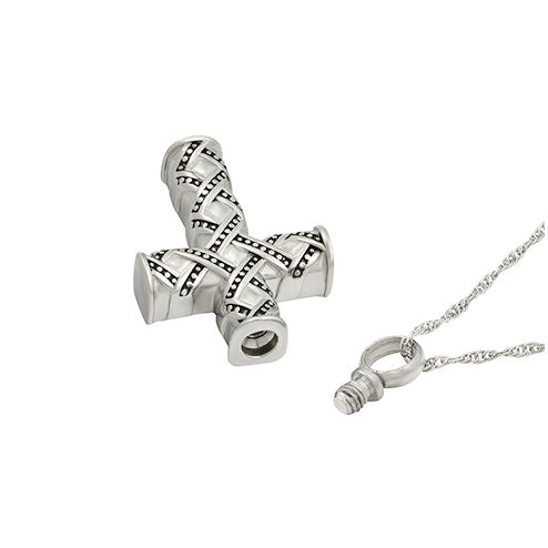 Monarch Cross Ash Pendant Urn