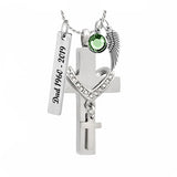 Cross Of Love Pendant Urn - Love Charms Option