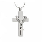 Cross Of Love Pendant Urn - Love Charms Option