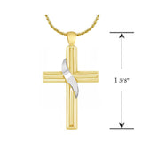 Our Savior Cross 10KT or 14KT Gold Cremation Jewelry Urn - ORDER NOW