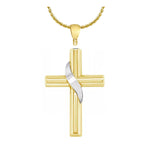 Our Savior Cross 10KT or 14KT Gold Cremation Jewelry Urn - ORDER NOW