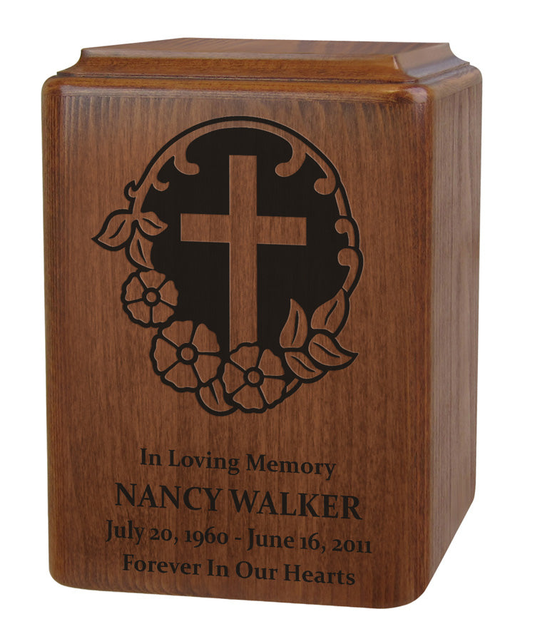Valley of the Shadow Cross Urn