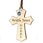 Cross Birthstone Ornament