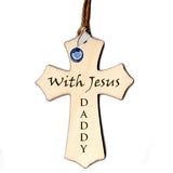 Cross Birthstone Ornament