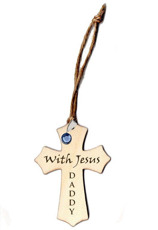 Cross Birthstone Ornament