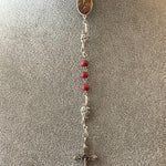Crown of Roses Scented Rosary Necklace Urn