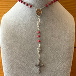 Crown of Roses Scented Rosary Necklace Urn