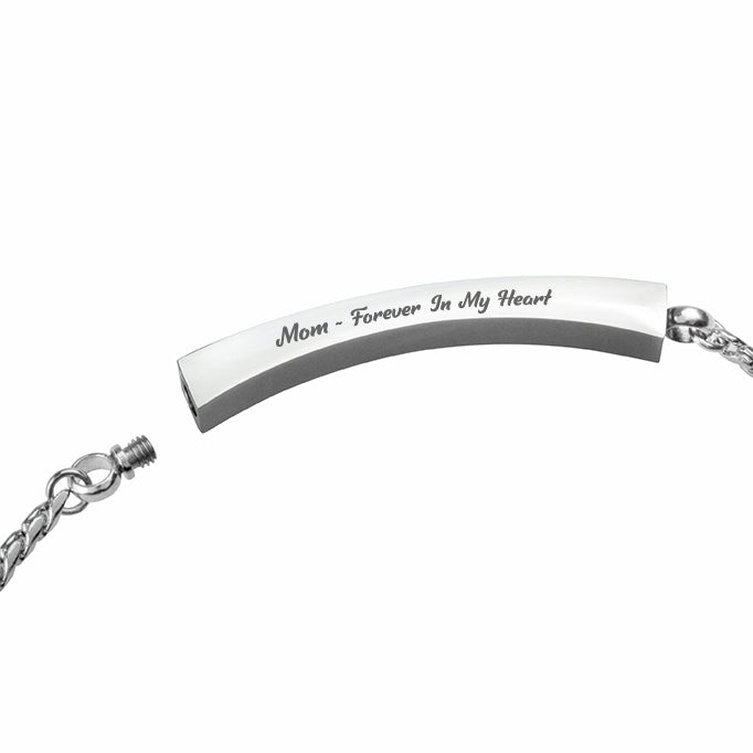 Crystal Bar Bracelet Urn