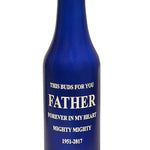 Memorial Toast Bottle Keepsake Urn