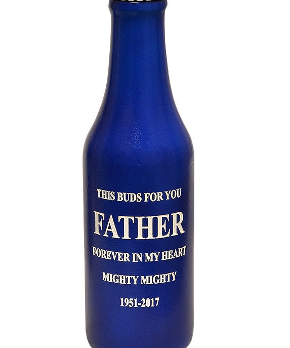 Memorial Toast Bottle Keepsake Urn