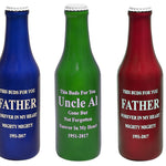 Memorial Toast Bottle Keepsake Urn