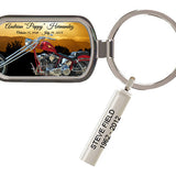 Custom Red Bike Keychain Keepsake