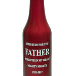 Memorial Toast Bottle Keepsake Urn