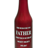 Memorial Toast Bottle Keepsake Urn