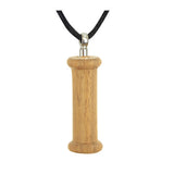 Cylinder Cherry Cremation Necklace Urn