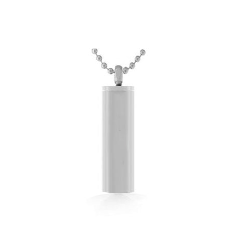 Cylinder Silver Pendant