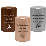 Sturdy Cylinder Mini Urns