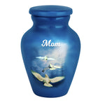 Angelic Doves Keepsake Urn - Love Charms™ Option