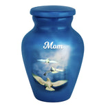 Angelic Doves Keepsake Urn - Love Charms™ Option