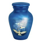 Angelic Doves Keepsake Urn - Love Charms™ Option