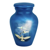 Angelic Doves Keepsake Urn - Love Charms™ Option
