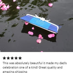 Oceanic Peaceful Pillow® Water Burial Cremation Urn - Biodegradable Water Burial At Sea Urn