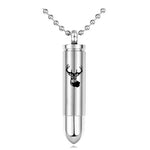 Deer Bullet 357 Magnum Pendant Urn - Love Chams Option