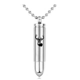 Deer Bullet 357 Magnum Pendant Urn - Love Chams Option