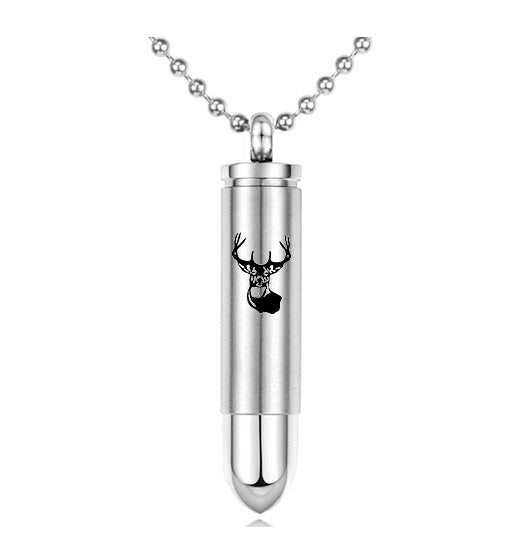 Deer Bullet 357 Magnum Pendant Urn - Love Chams Option