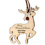 Reindeer Birthstone Ornament