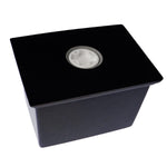3D Rectangle Crystal Blue Granite Large Adult Cremation Urn