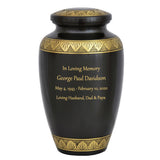 Dignity Gunmetal Companion Urns Heart Base Urns for Mom And Dad